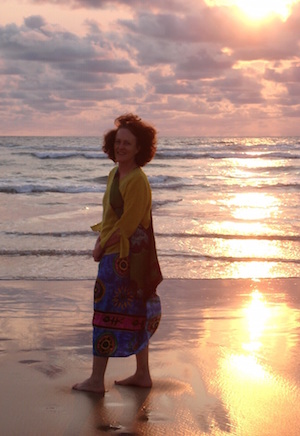 Sue Ingram at sunset
